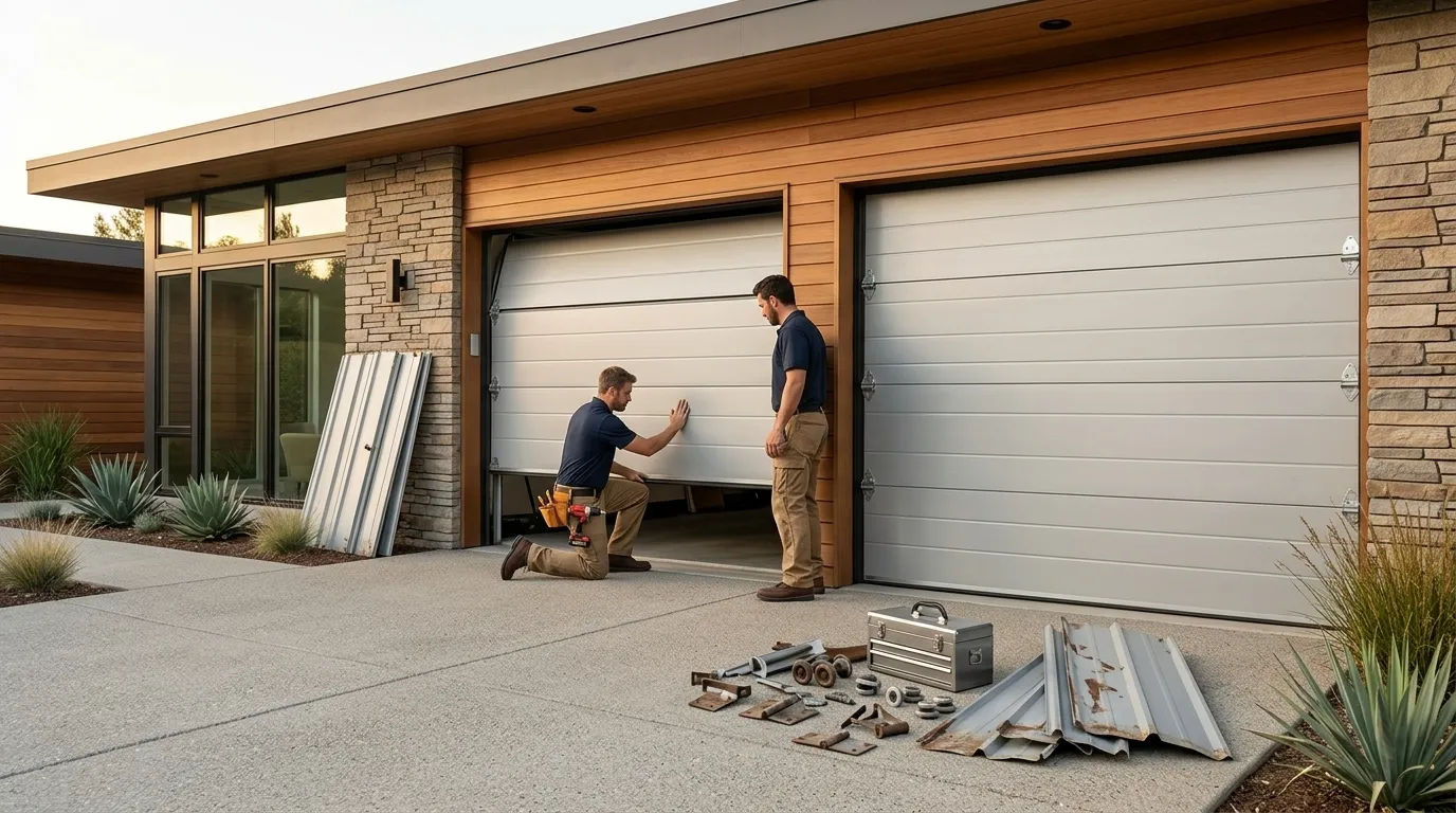 Why a Garage Door Goes Off Track Here in Miami