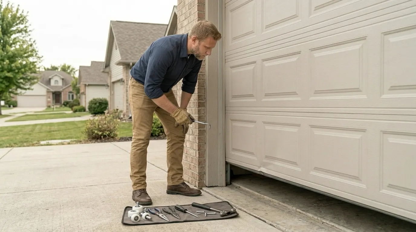 Repaired & tested - Miami garage door service