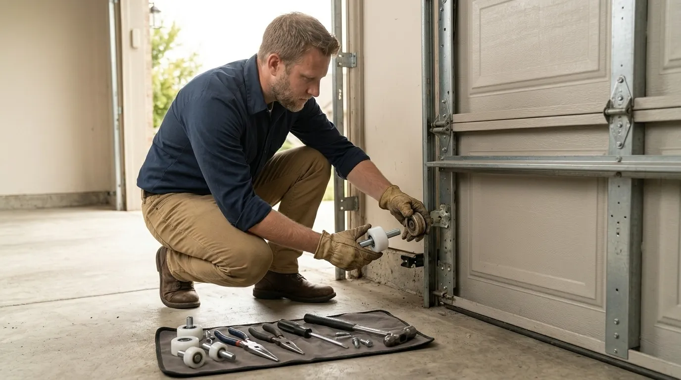 Repaired & tested - Miami garage door service