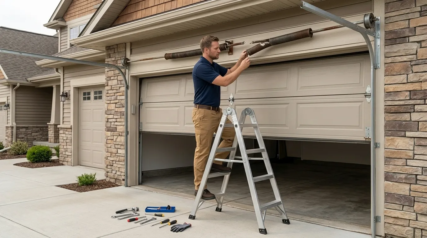 Repaired & tested - Miami garage door service