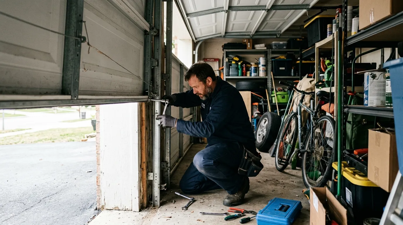 Repaired & tested - Miami garage door service