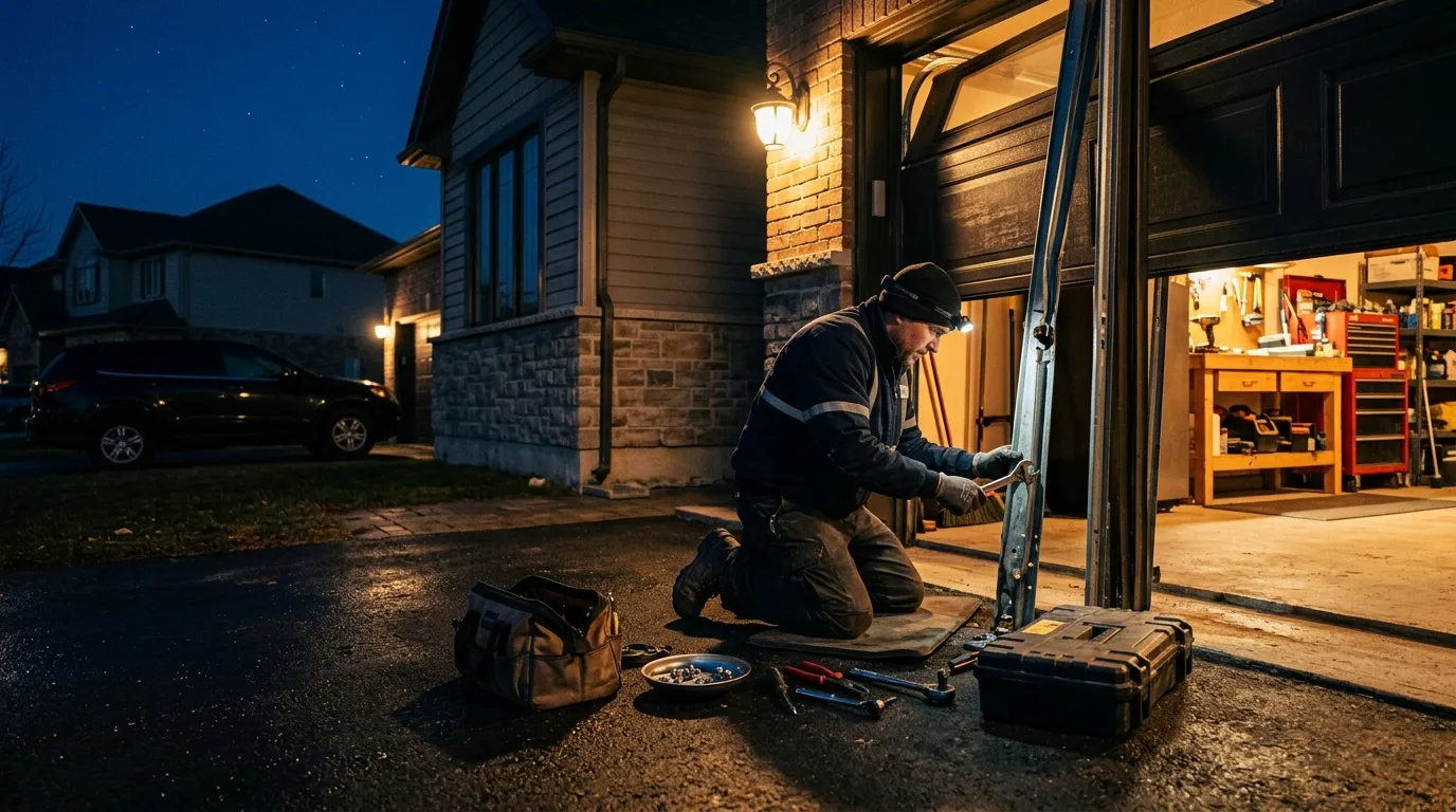 Repaired & tested - Miami garage door service