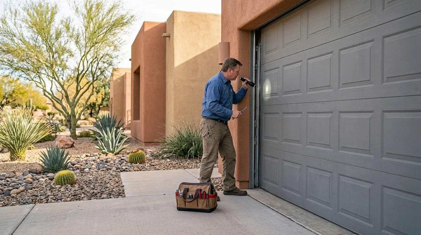 On-site diagnosis - Miami garage door service