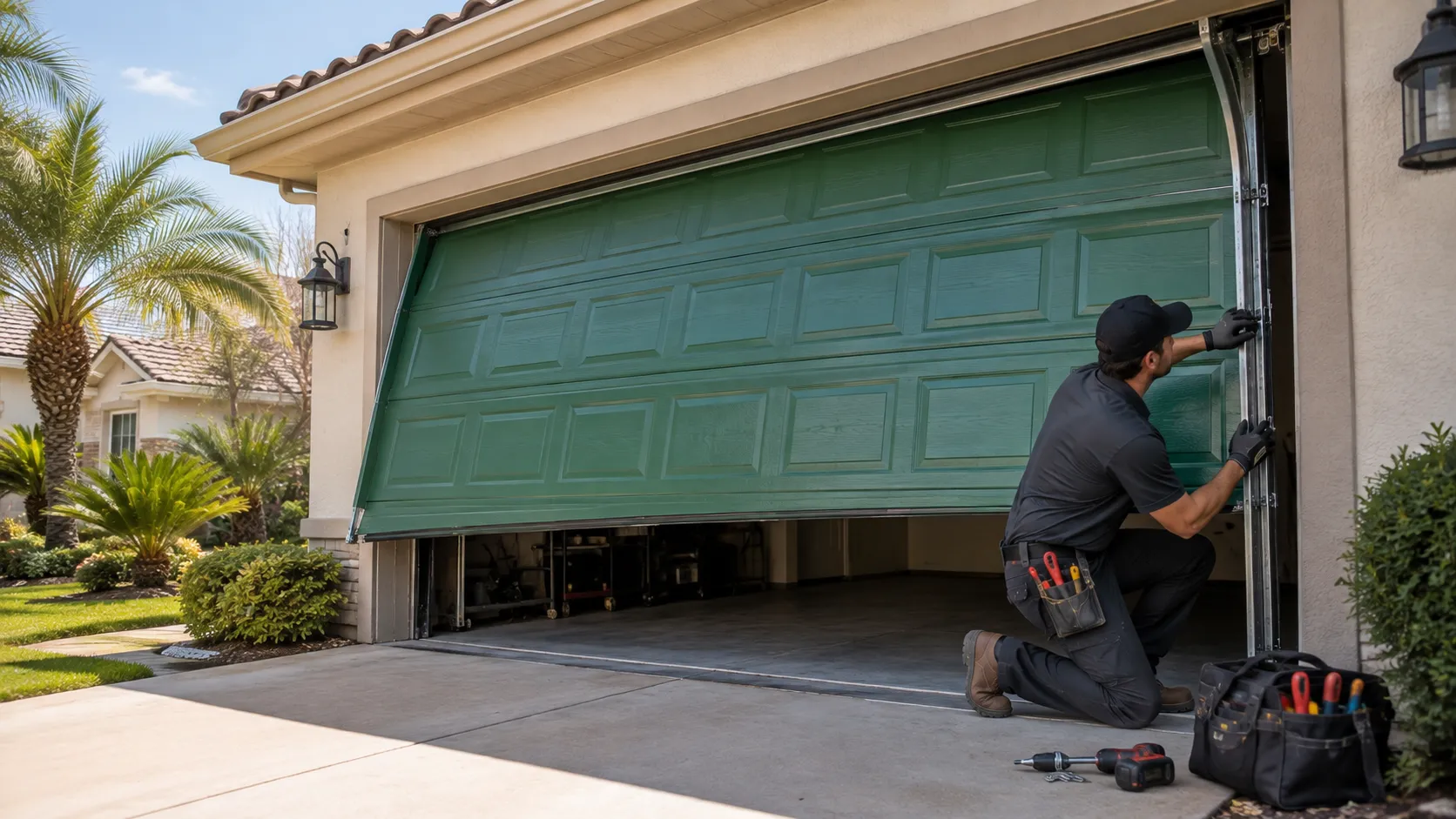 Tell us what’s wrong - Miami garage door service
